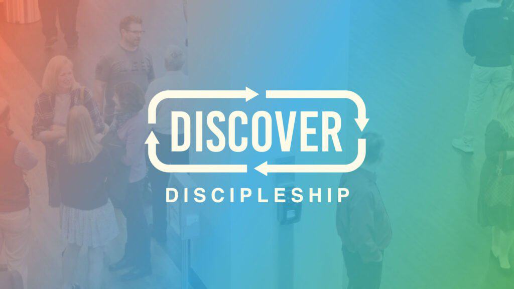 Discover logo with the arrows of discipleship